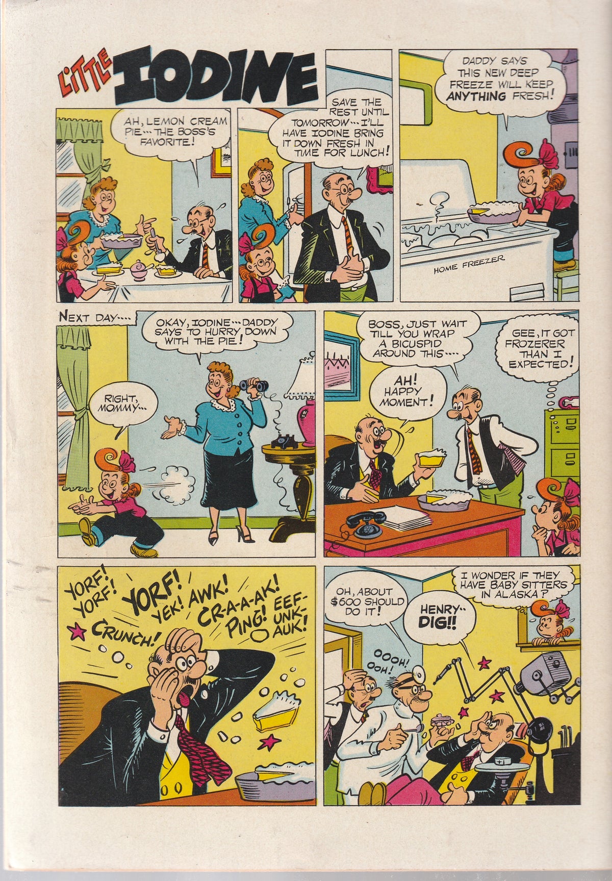 LITTLE IODINE #14 || DELL || JAN 1950 || (5.0-5.5)