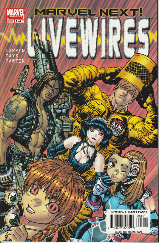 LIVEWIRES 1-6 * COMPLETE SET