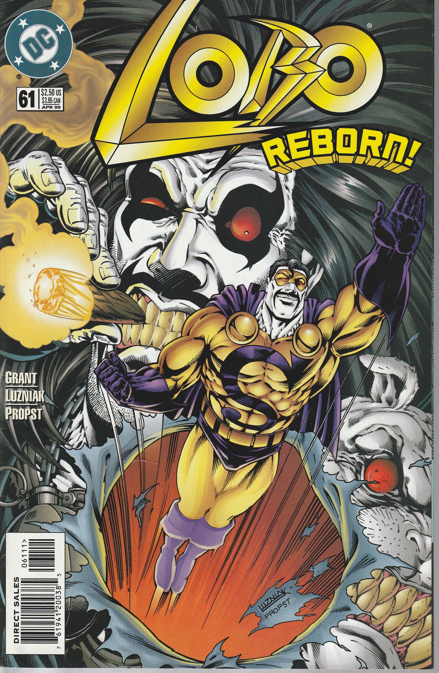 LOBO #61 - DC COMICS - FEB 24 1999 (7.0)