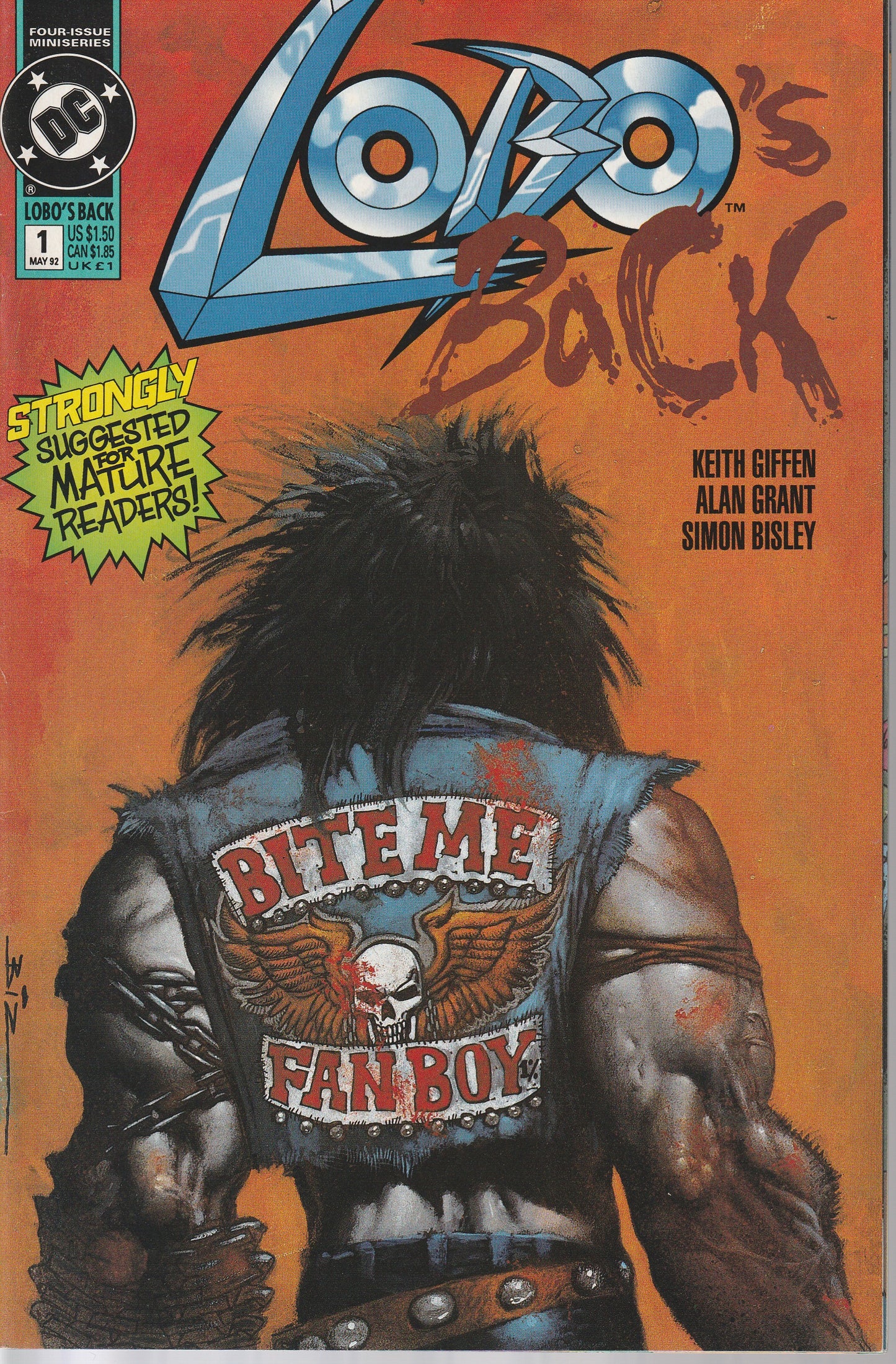 LOBO'S BACK 1-4 * DC COMICS - APR 1992