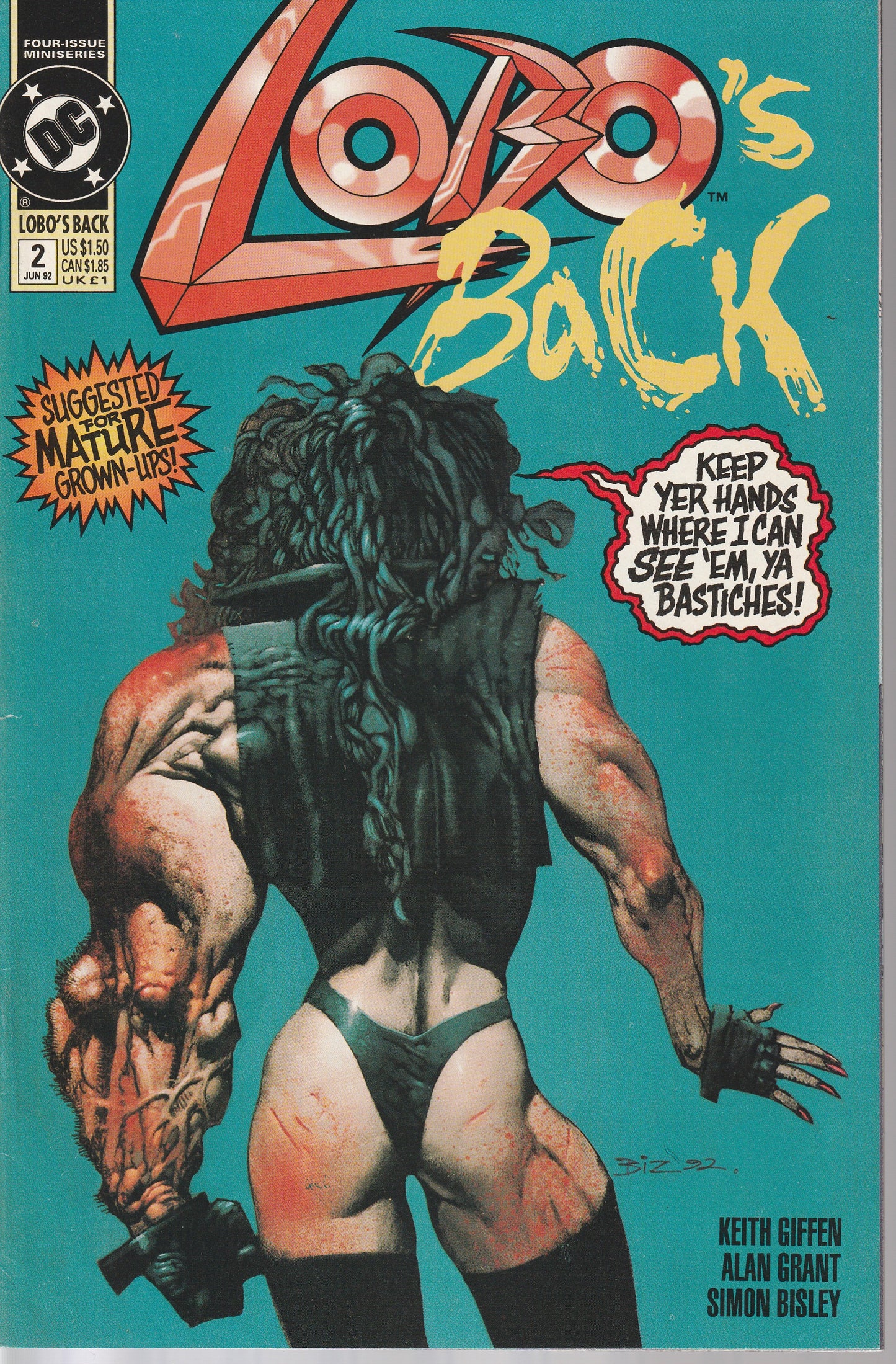 LOBO'S BACK 1-4 * DC COMICS - APR 1992