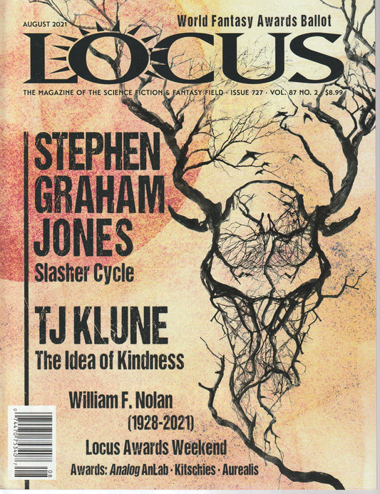 LOCUS : THE MAGAZINE OF THE SCIENCE FICTION & FANTASY FIELD #727 - AUG 2021