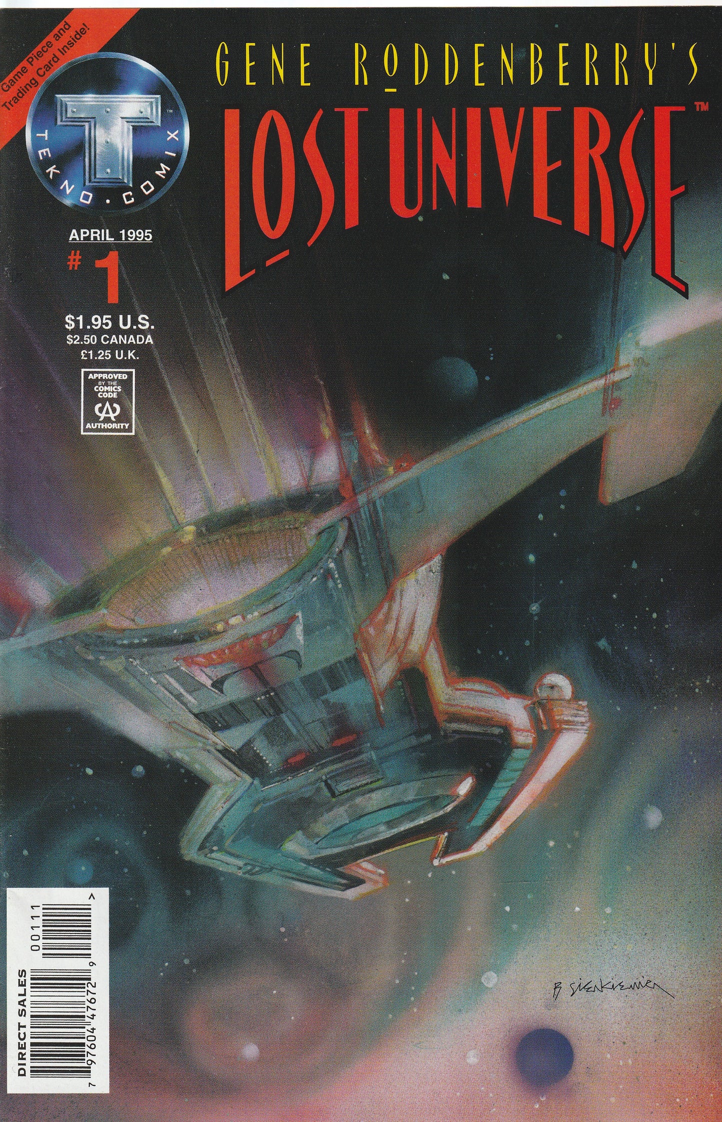 GENE RODDENBERRY'S LOST UNIVERSE 1-7 * COMPLETE SET