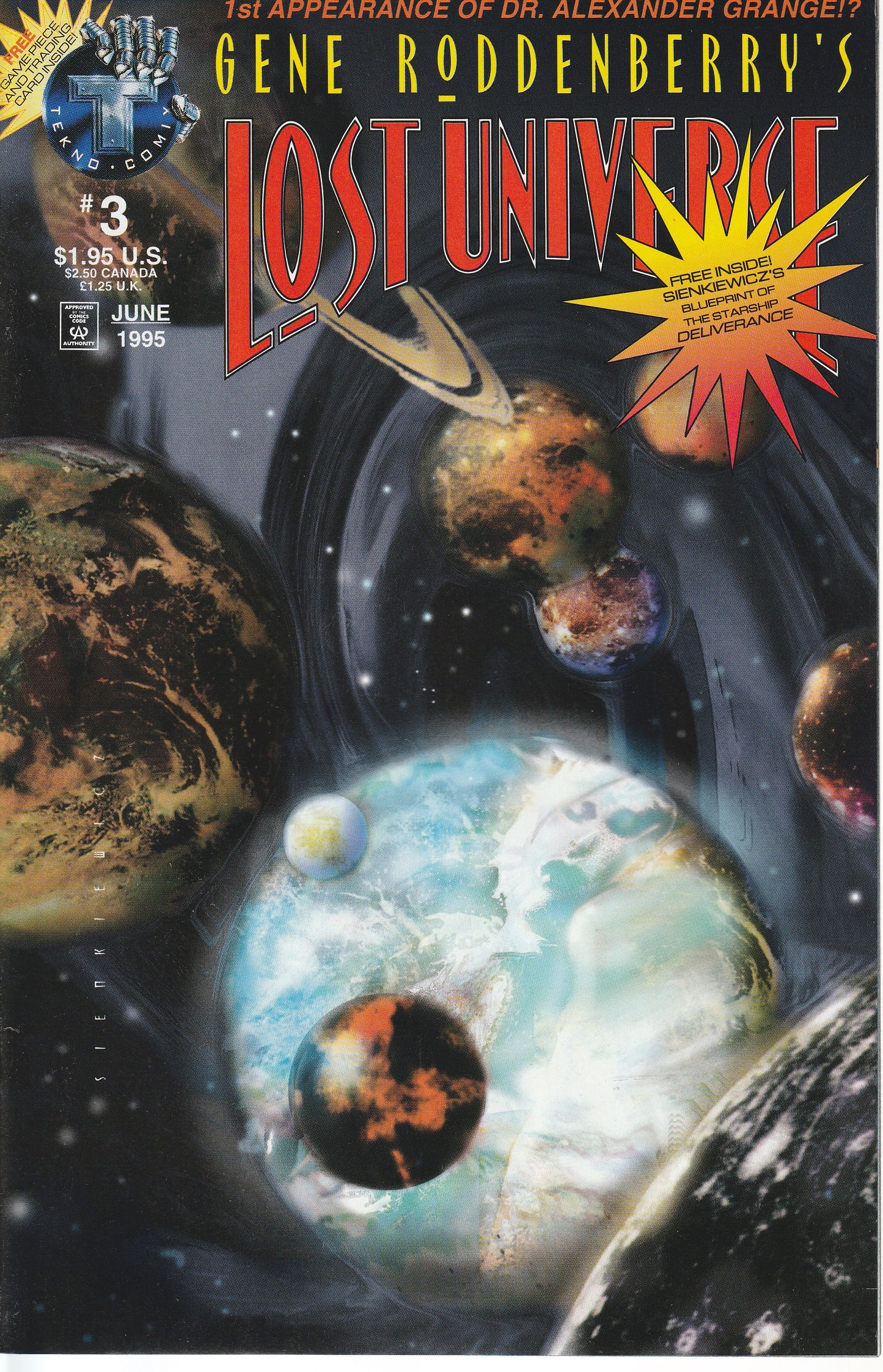 GENE RODDENBERRY'S LOST UNIVERSE 1-7 * COMPLETE SET