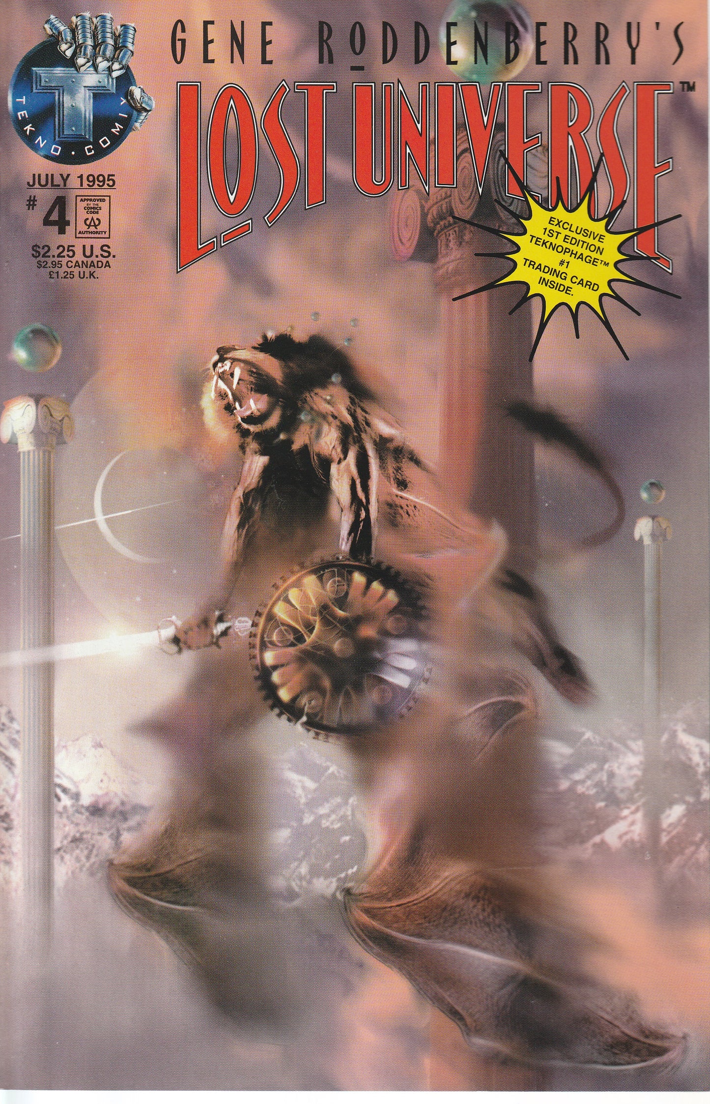 GENE RODDENBERRY'S LOST UNIVERSE 1-7 * COMPLETE SET