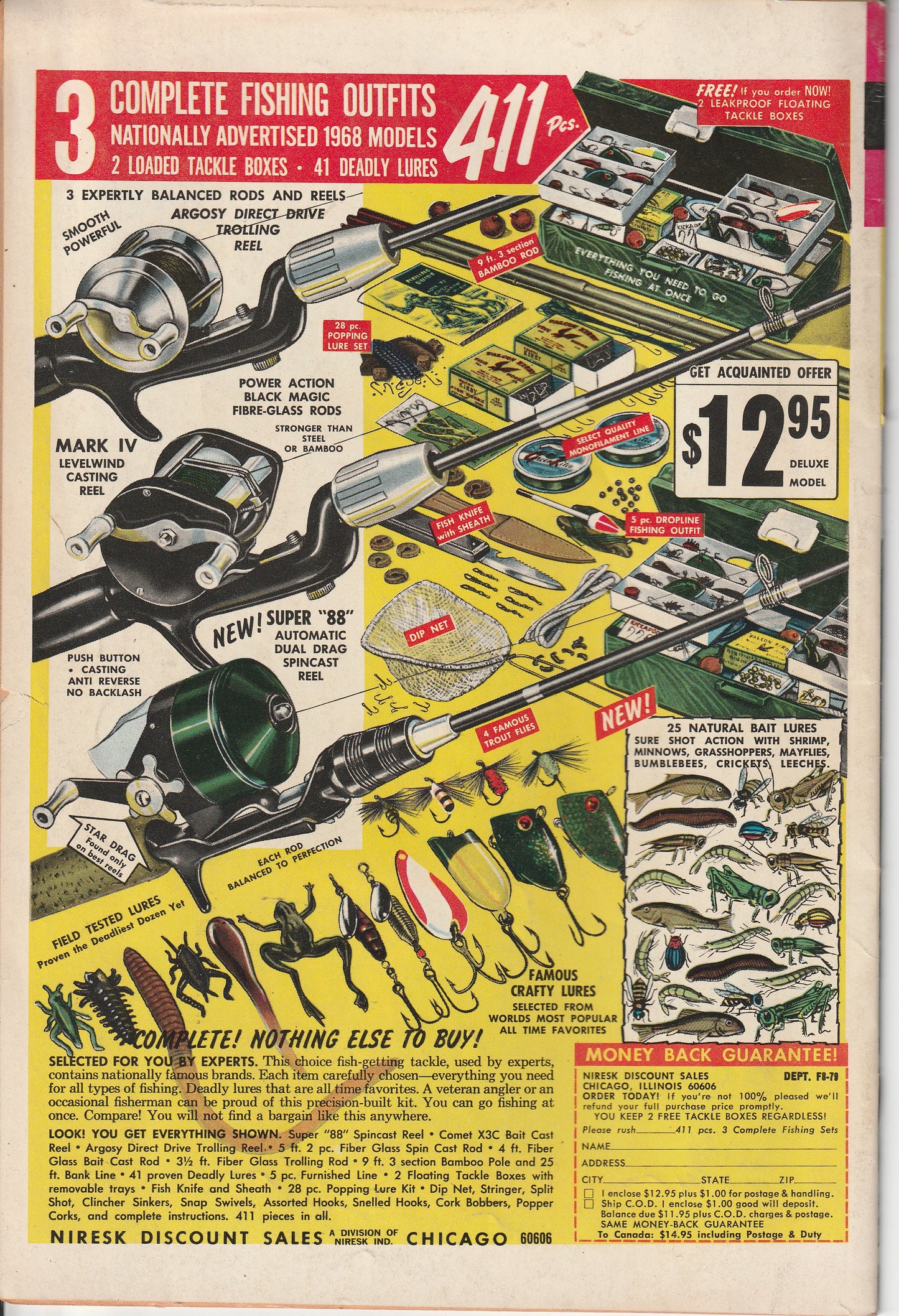 M.A.R.S. PATROL, TOTAL WAR #6 - GOLD KEY - AUG 1968 (7.0-7.5)