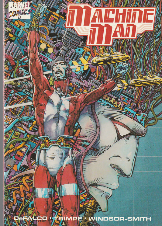 MACHINE MAN TPB - MARVEL COMICS - 1988 - FIRST PRINT - BRAND NEW/UNREAD