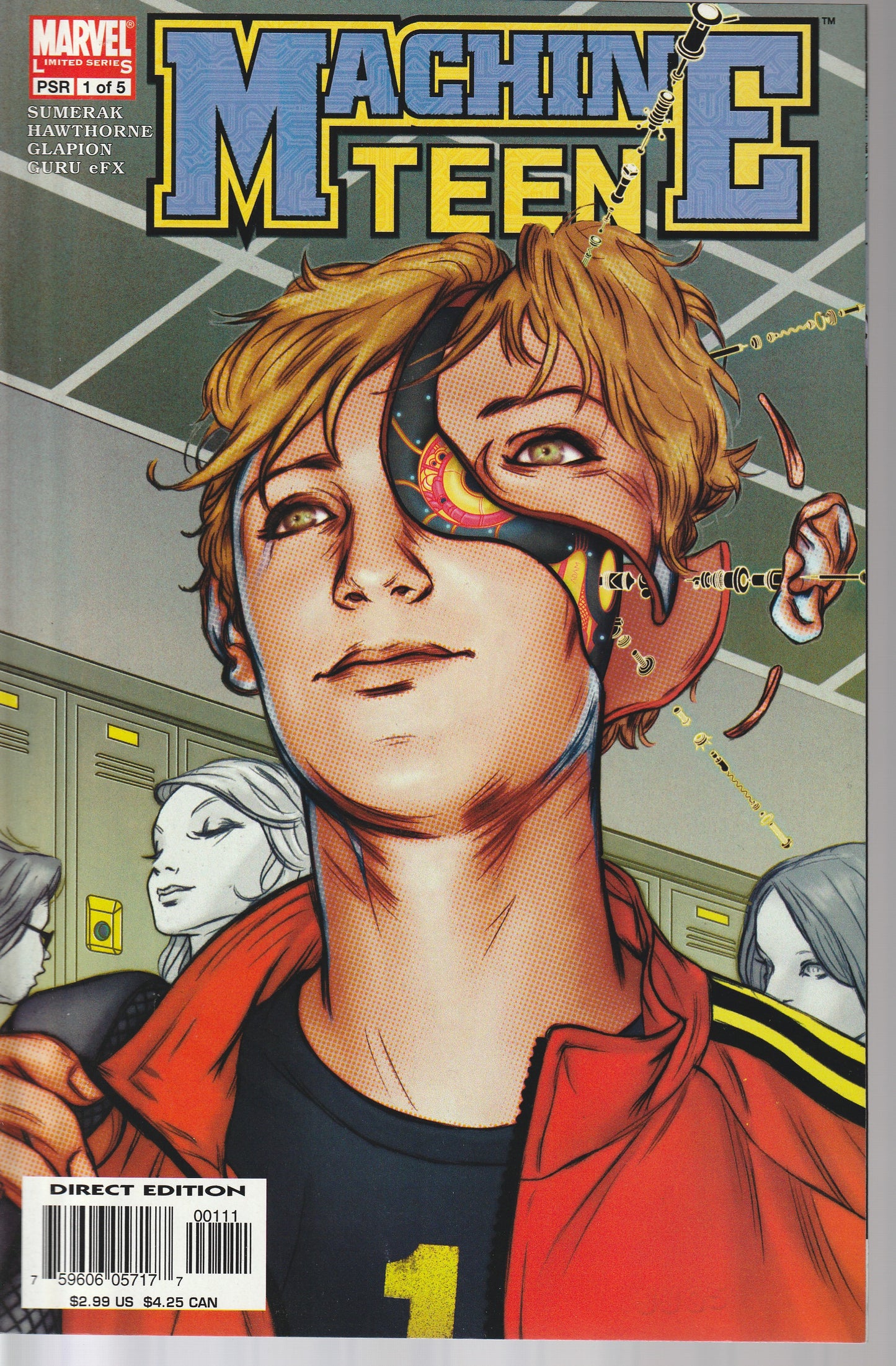 MACHINE TEEN 1-5 * COMPLETE SET