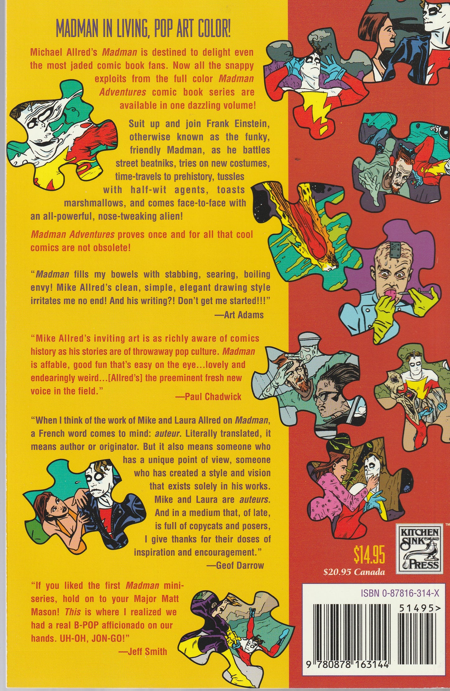 THE COLLECTED MADMAN ADVENTURES TPB - KITCHEN SINK - JAN 1995
