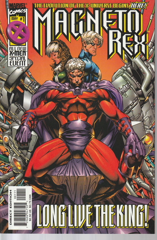 MAGNETO REX 1-3 * MARVEL COMICS - MAR 1999