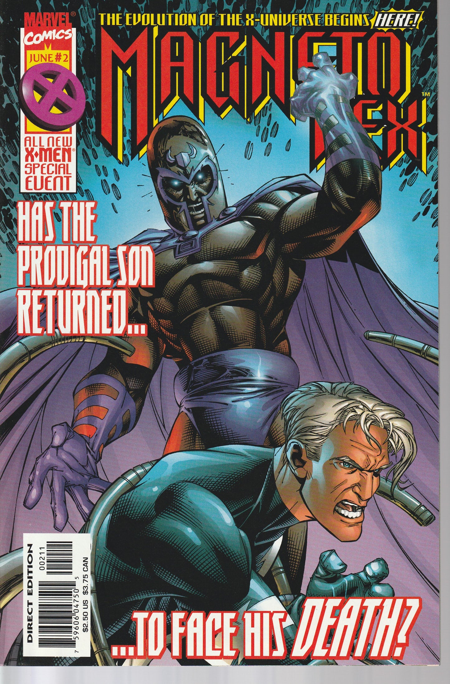 MAGNETO REX 1-3 * MARVEL COMICS - MAR 1999