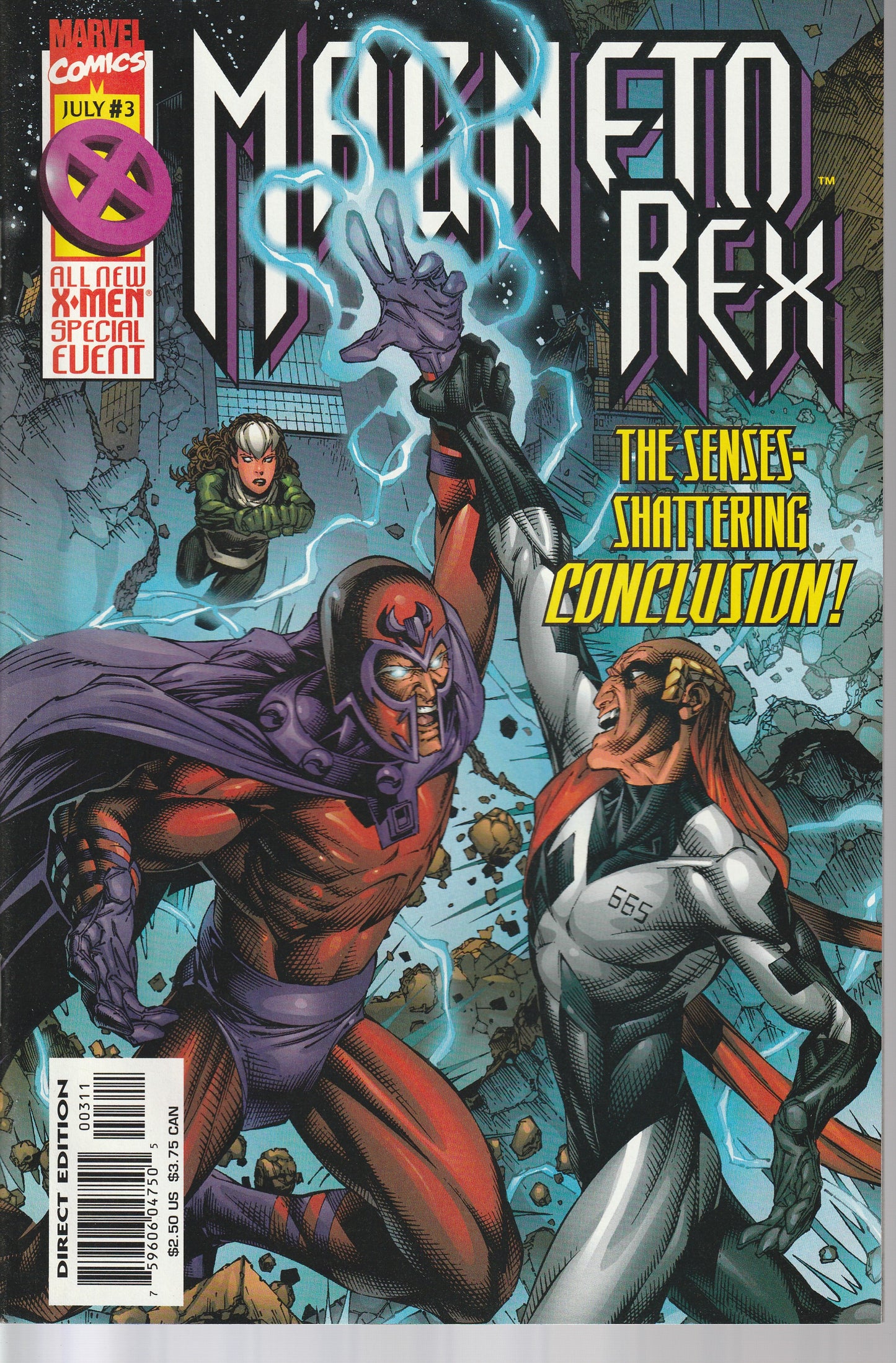 MAGNETO REX 1-3 * MARVEL COMICS - MAR 1999