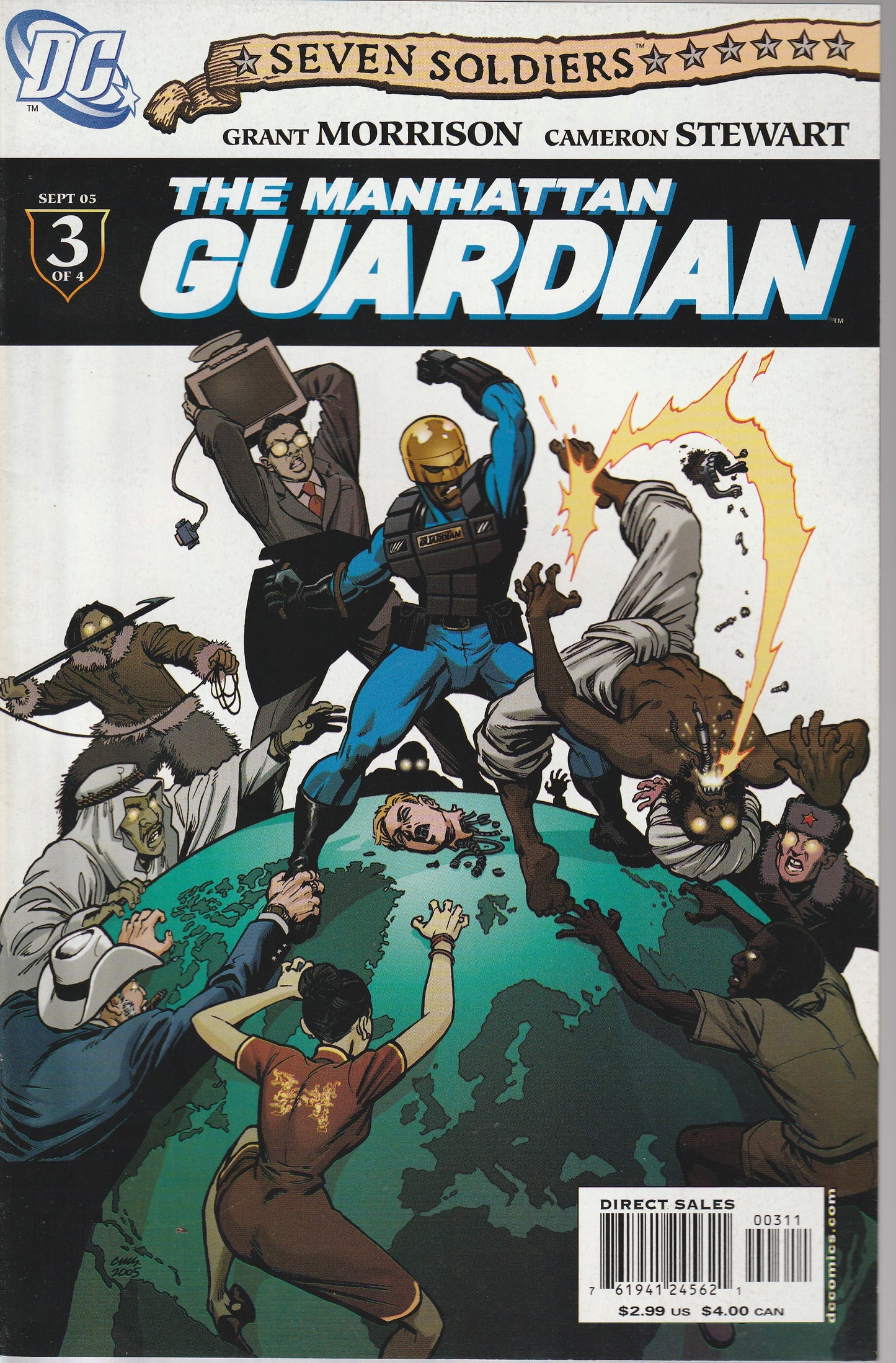 SEVEN SOLDIERS - THE MANHATTEN GUARDIAN 1-4 * COMPLETE SET