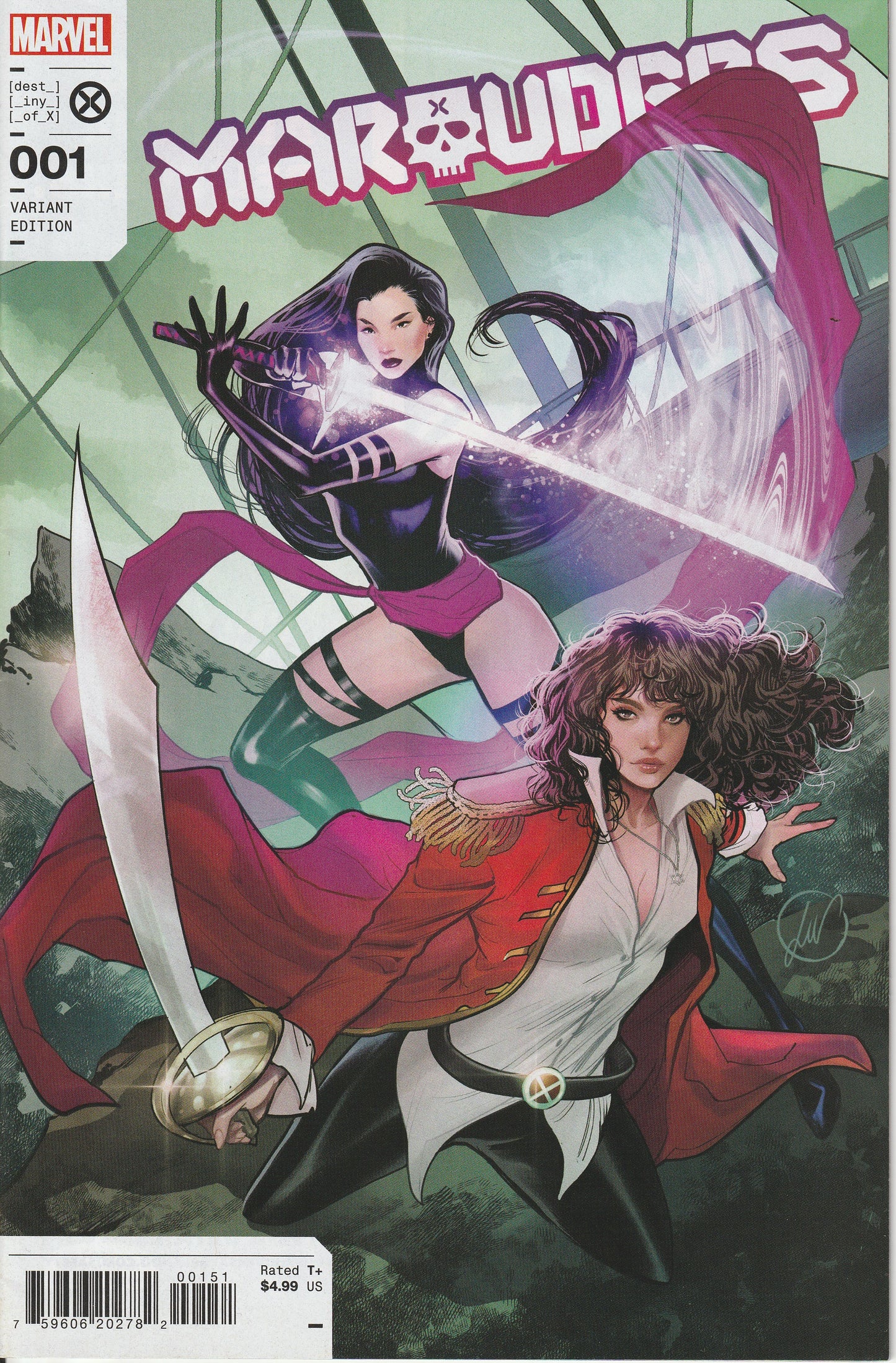 MARAUDERS #1 - MARVEL COMICS - APR 6 2022 - 1 in 50 RATIO VARIANT