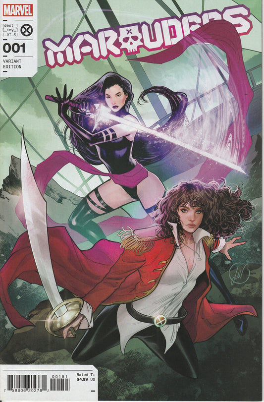 MARAUDERS #1 - MARVEL COMICS - APR 6 2022 - 1 in 50 RATIO VARIANT