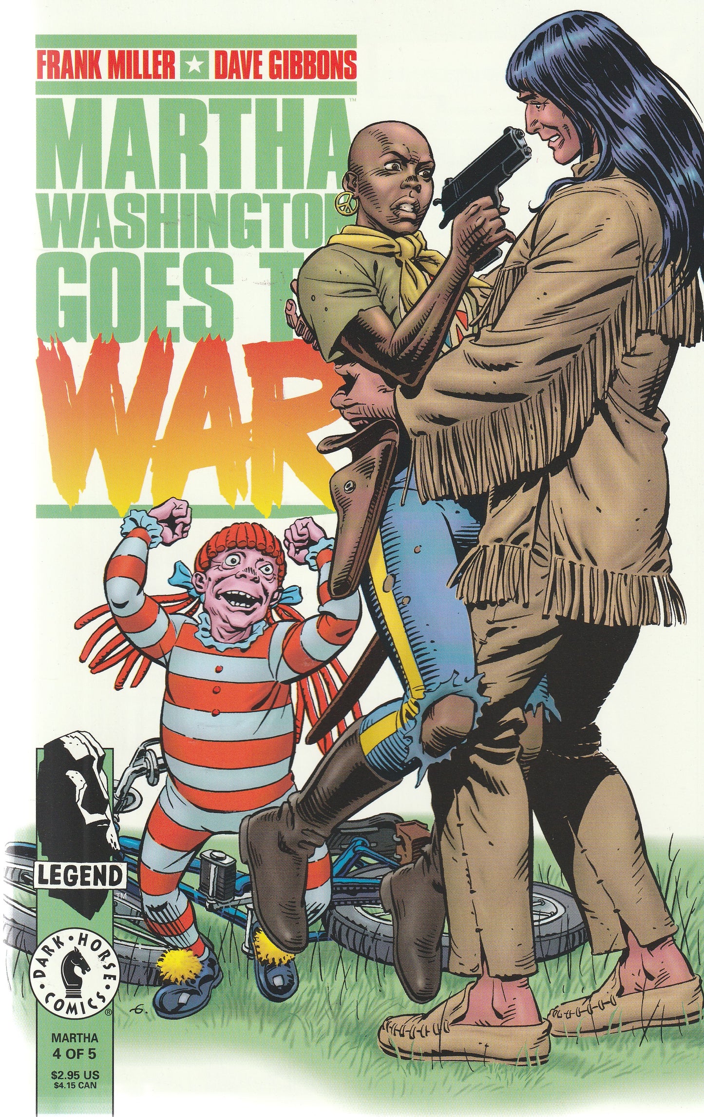 FRANK MILLER'S MARTHA WASHINGTON COMIC LOT || DARK HORSE COMICS ||