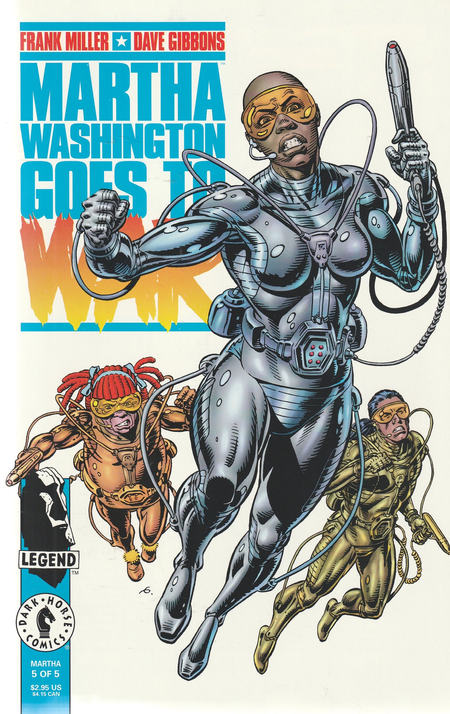 FRANK MILLER'S MARTHA WASHINGTON COMIC LOT || DARK HORSE COMICS ||