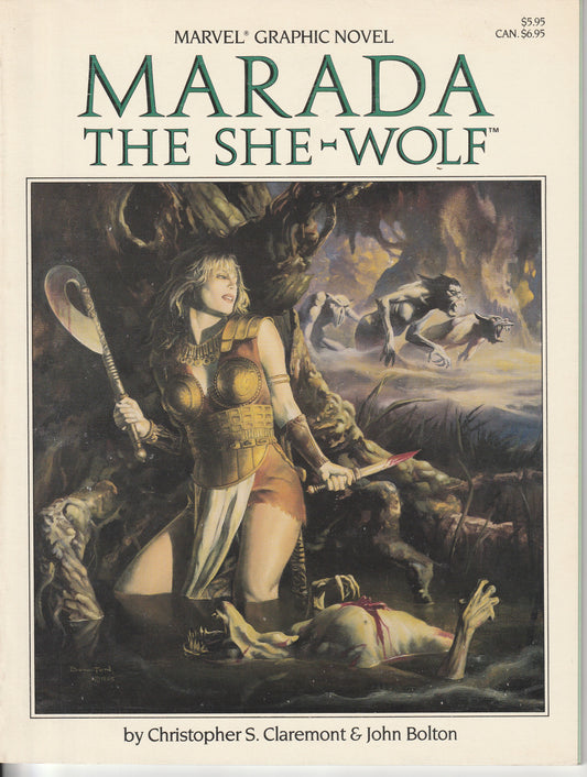 MARVEL GRAPHIC NOVEL - MARADA THE SHE-WOLF (VF/NM)