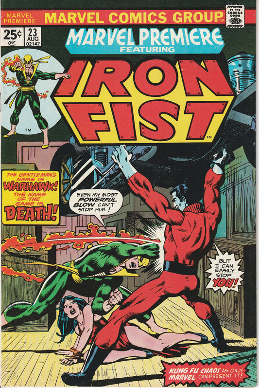 MARVEL PREMIERE #23 - MARVEL COMICS - AUG 1975 (7.0)