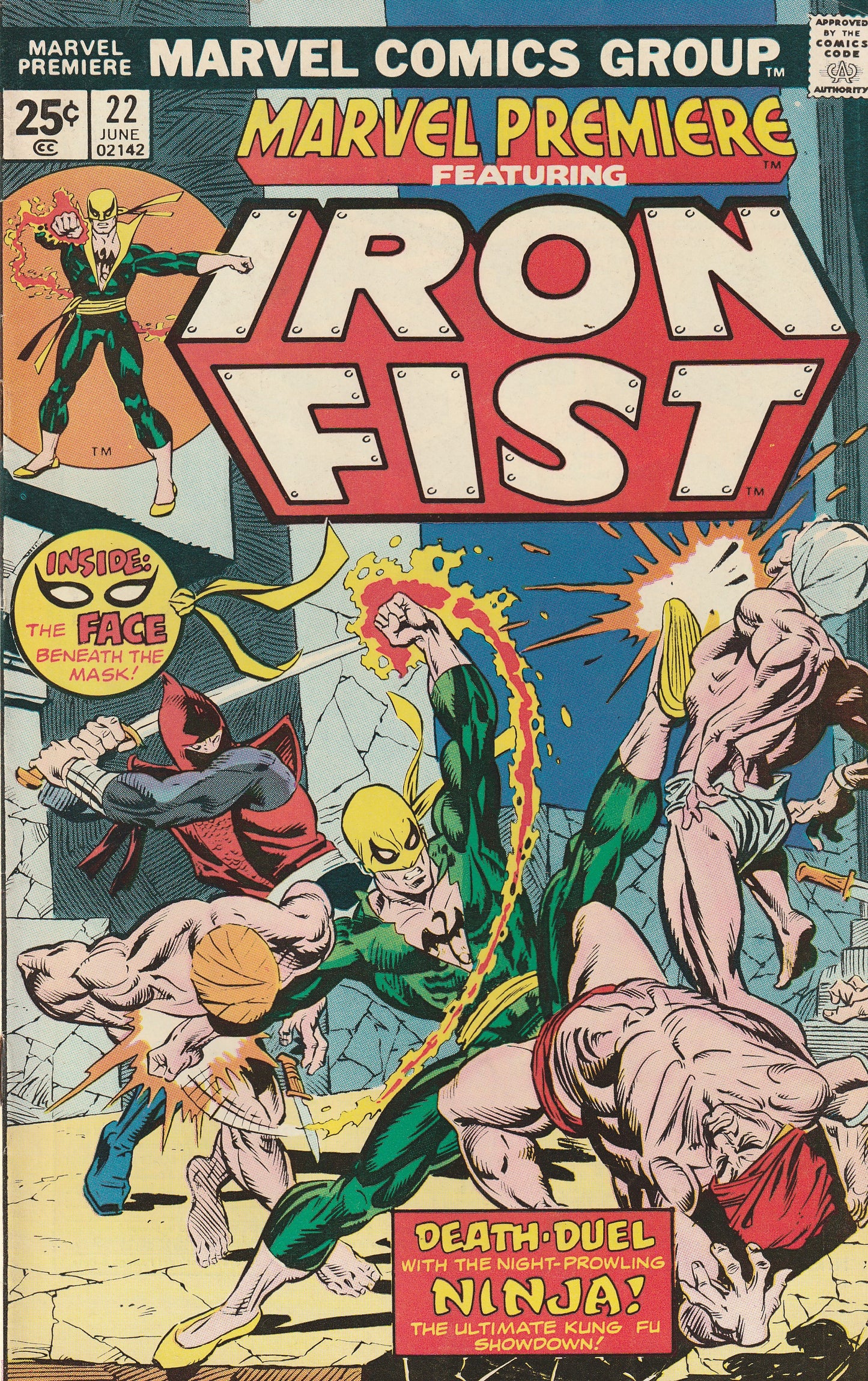 MARVEL PREMIERE #22 - MARVEL COMICS - JUN 1975 (7.5-8.0)