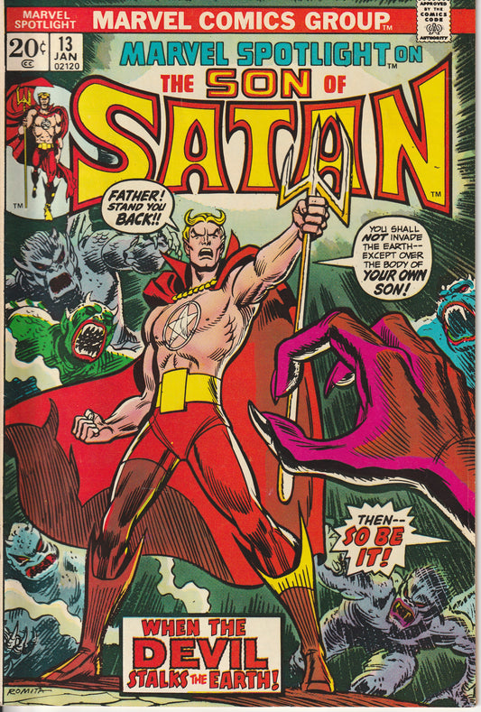 MARVEL SPOTLIGHT #13 - MARVEL COMICS - JAN 1973