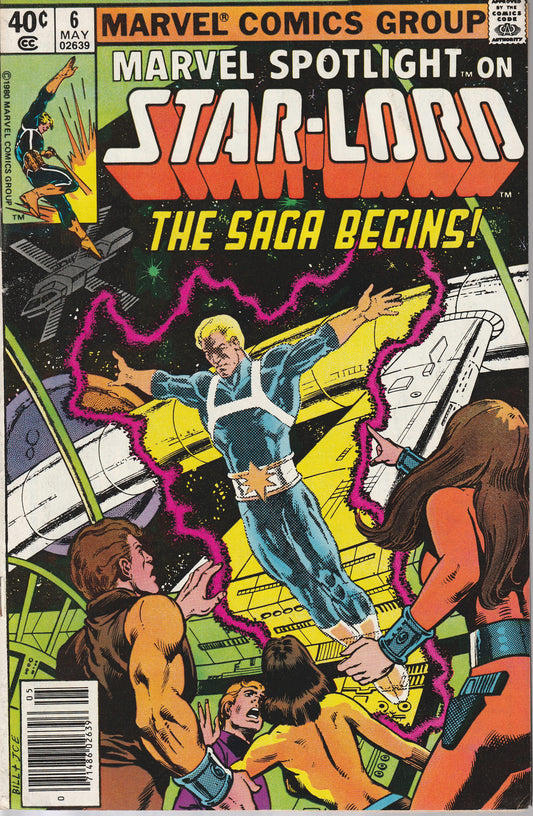 MARVEL SPOTLIGHT on STAR-LORD #6 - MARVEL - MAY 1980 (7.0)