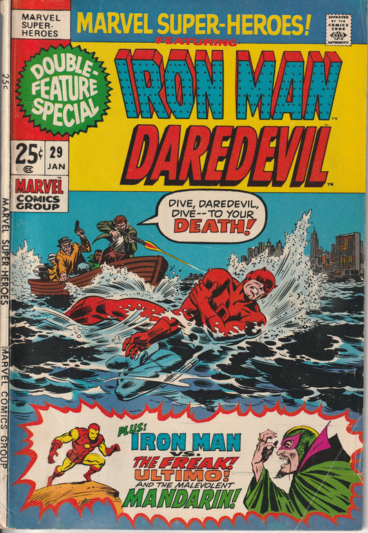 MARVEL SUPER-HEROES #29 - MARVEL COMICS - JAN 1971 (5.0)