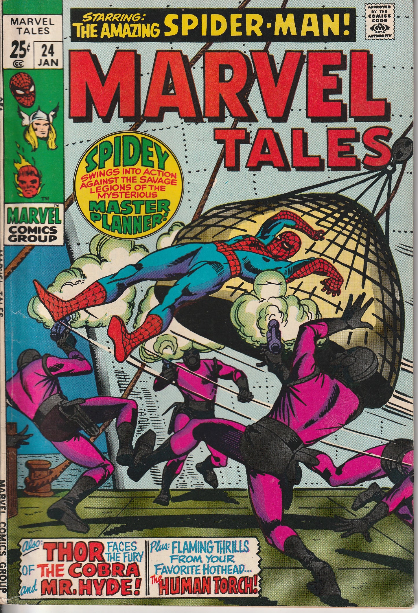 MARVEL TALES #24 - MARVEL COMICS - JAN 1970 (6.5-7.0)