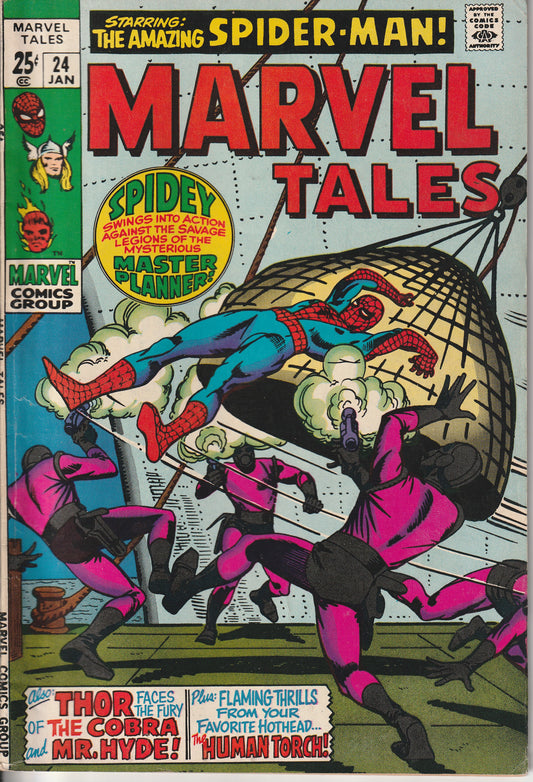 MARVEL TALES #24 - MARVEL COMICS - JAN 1970 (6.5-7.0)