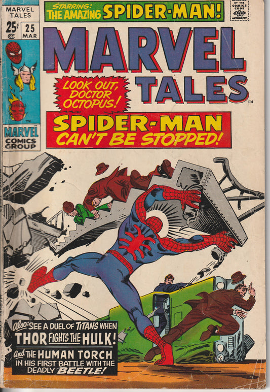 MARVEL TALES #25 - MARVEL COMICS - MAR 1970 (4.0-4.5)