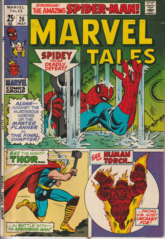 MARVEL TALES #26 - MARVEL COMICS - MAY 1970 (6.5-7.0)