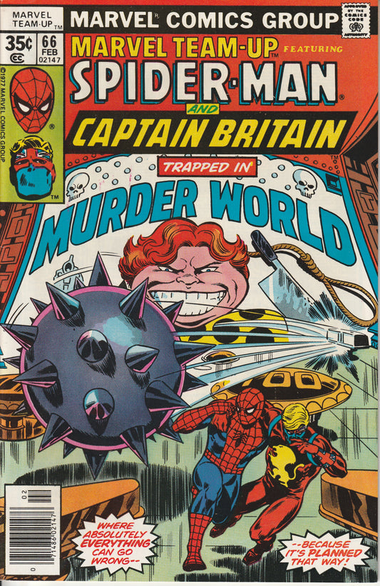 MARVEL TEAM-UP #66 - MARVEL COMICS - FEB 1978 (9.0)