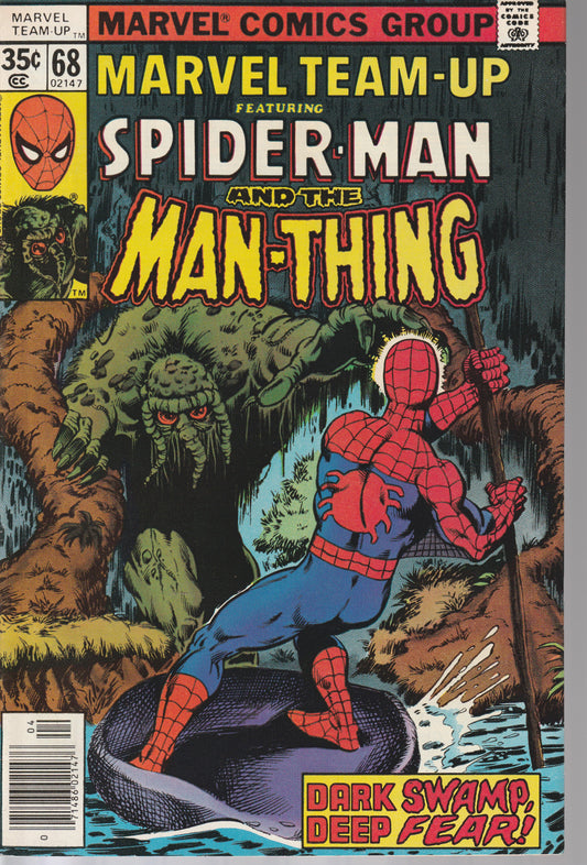 MARVEL TEAM-UP #68 - MARVEL COMICS - APR 1978 (8.5-9.0)
