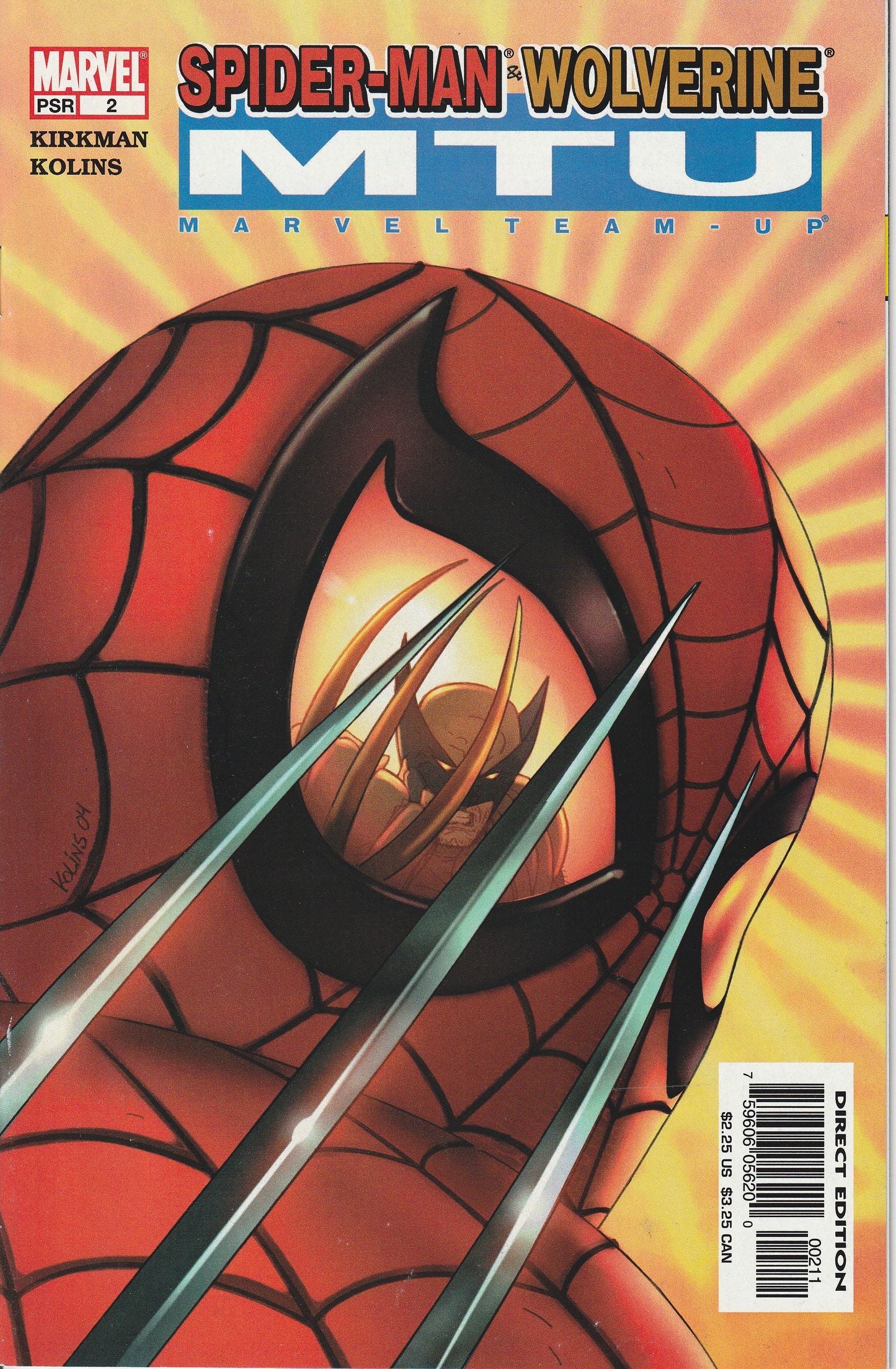 MARVEL TEAM-UP #2 (2005) SPIDER-MAN & WOLVERINE