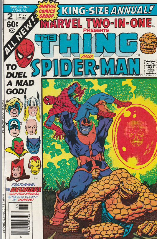 MARVEL TWO-IN-ONE ANNUAL #2 || MARVEL COMICS || SUMMER 1977 || (7.0-7.5)