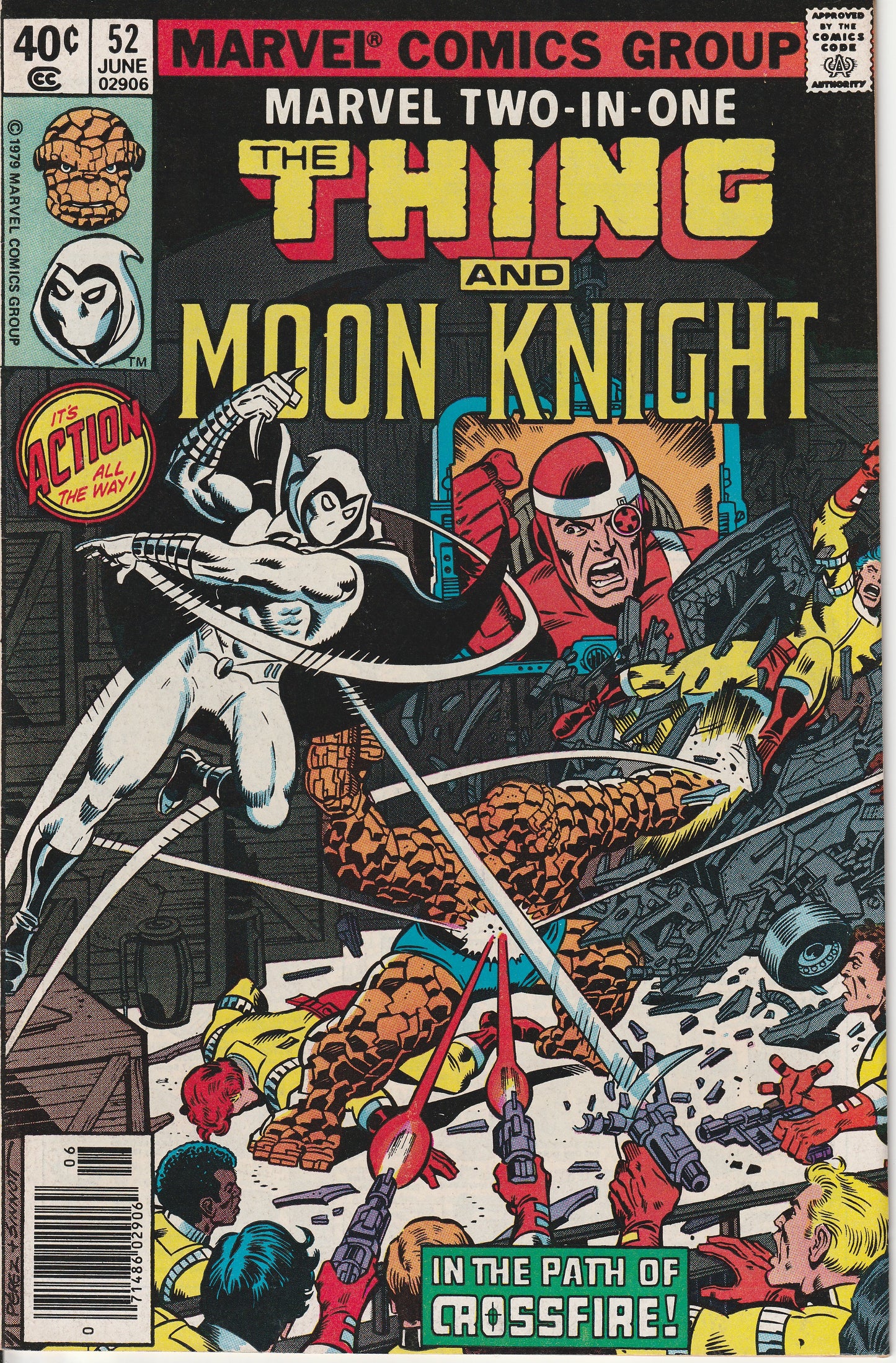 MARVEL TWO-IN-ONE #52 - MARVEL COMICS - JUN 1979 (8.5)