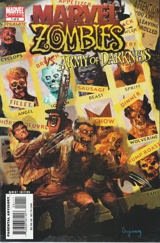 MARVEL ZOMBIES VS ARMY OF DARKNESS #1 - MARVEL COMICS - MAY 10 2007