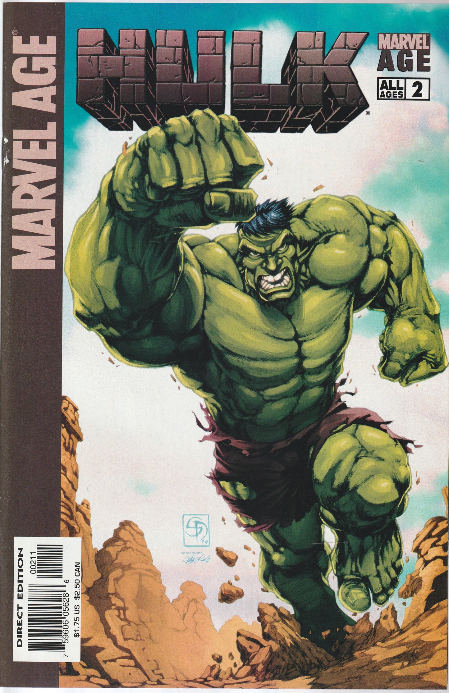 MARVEL AGE HULK 1-4 * COMPLETE SET