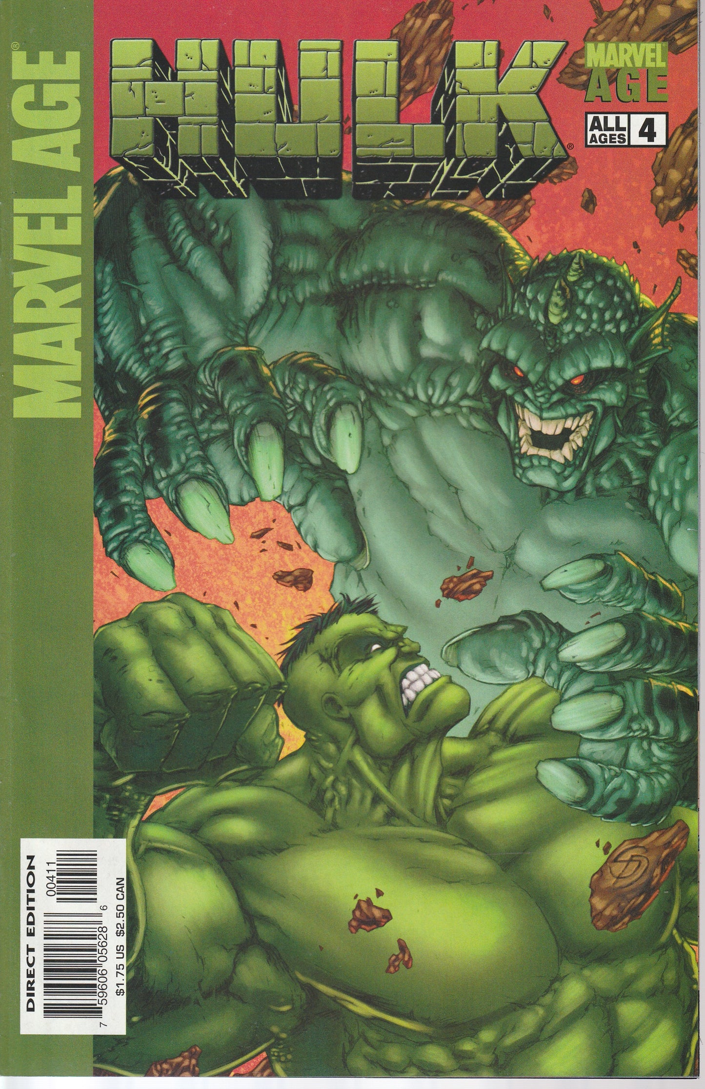 MARVEL AGE HULK 1-4 * COMPLETE SET