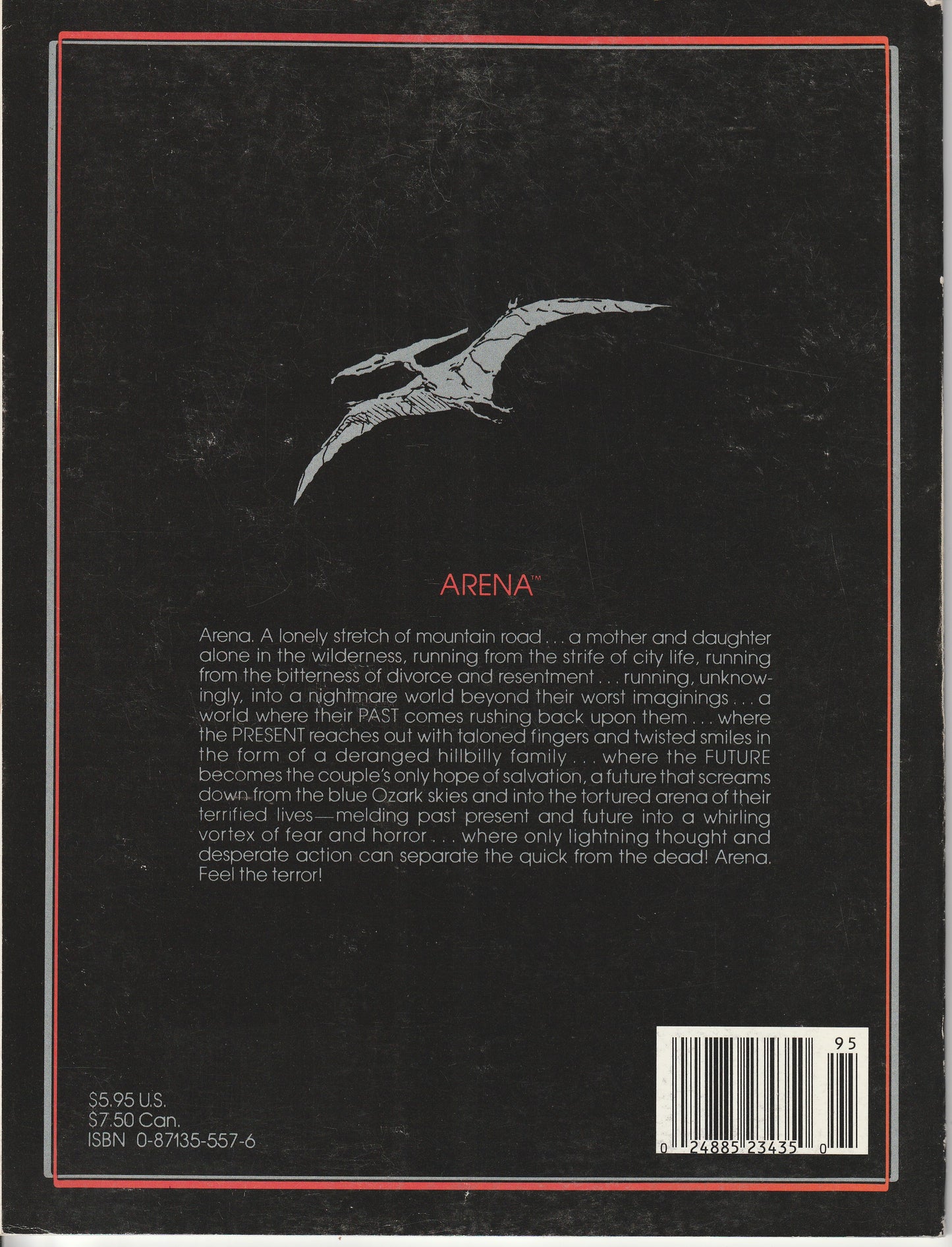 MARVEL GRAPHIC NOVEL : ARENA - 1989 - (8.5-9.0)