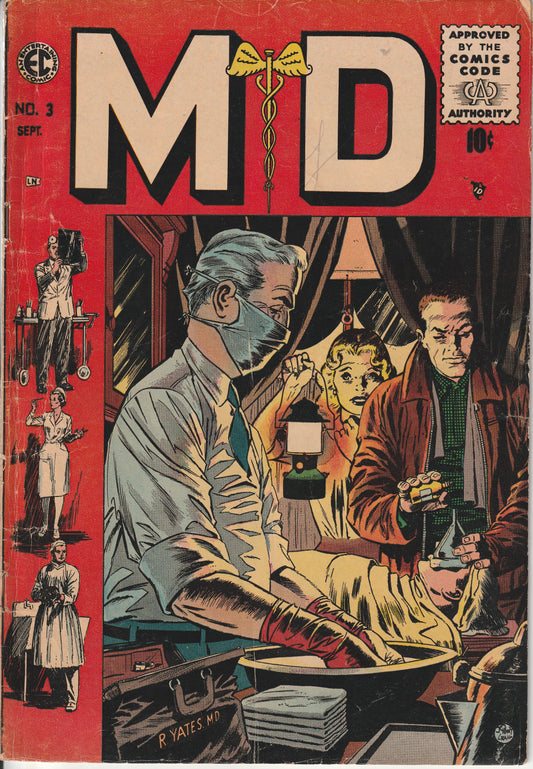 MD #3 - EC COMICS - AUG 10 1955 (4.0-4.5)