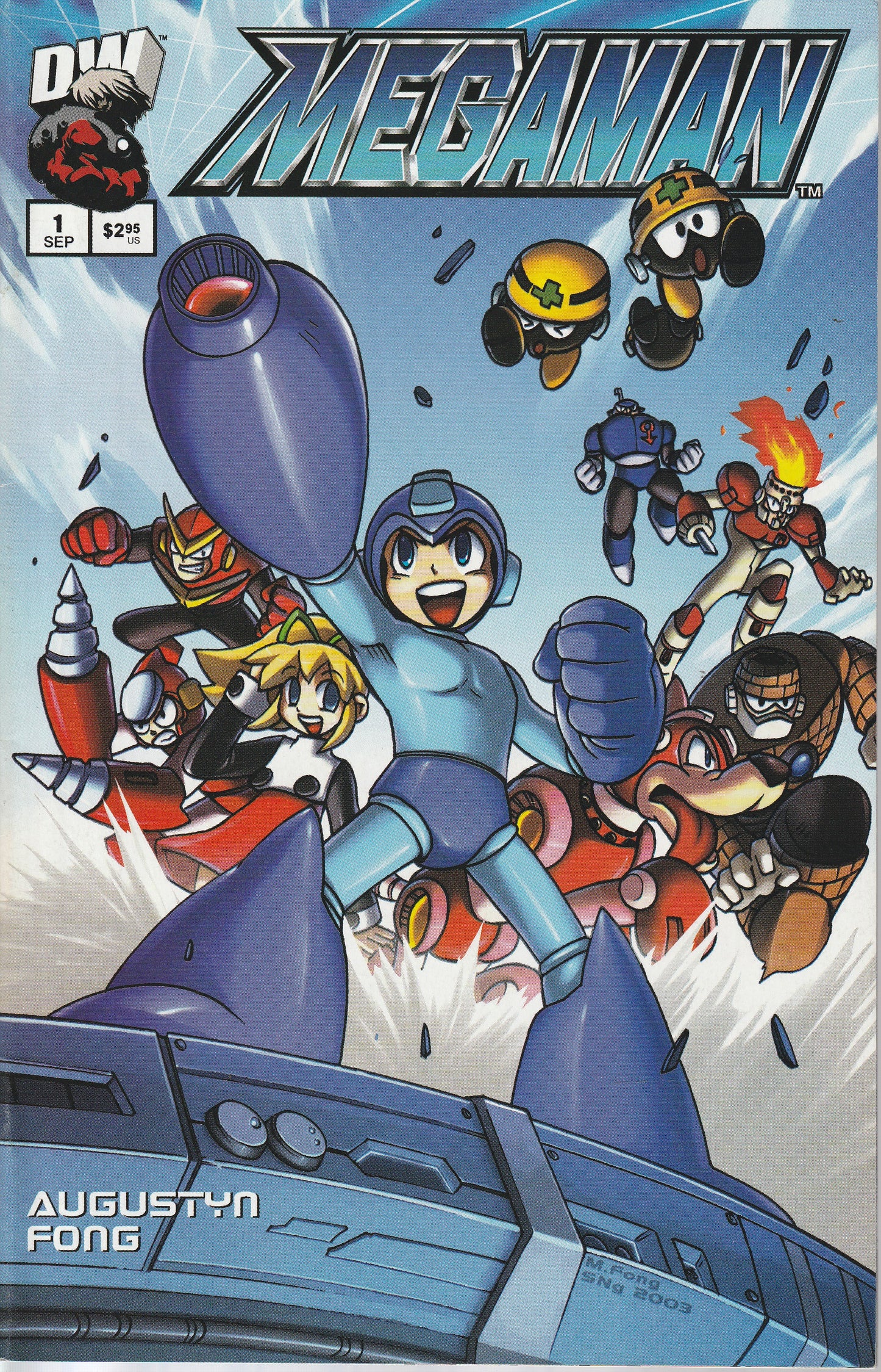 MEGAMAN #1 - FONG COVER