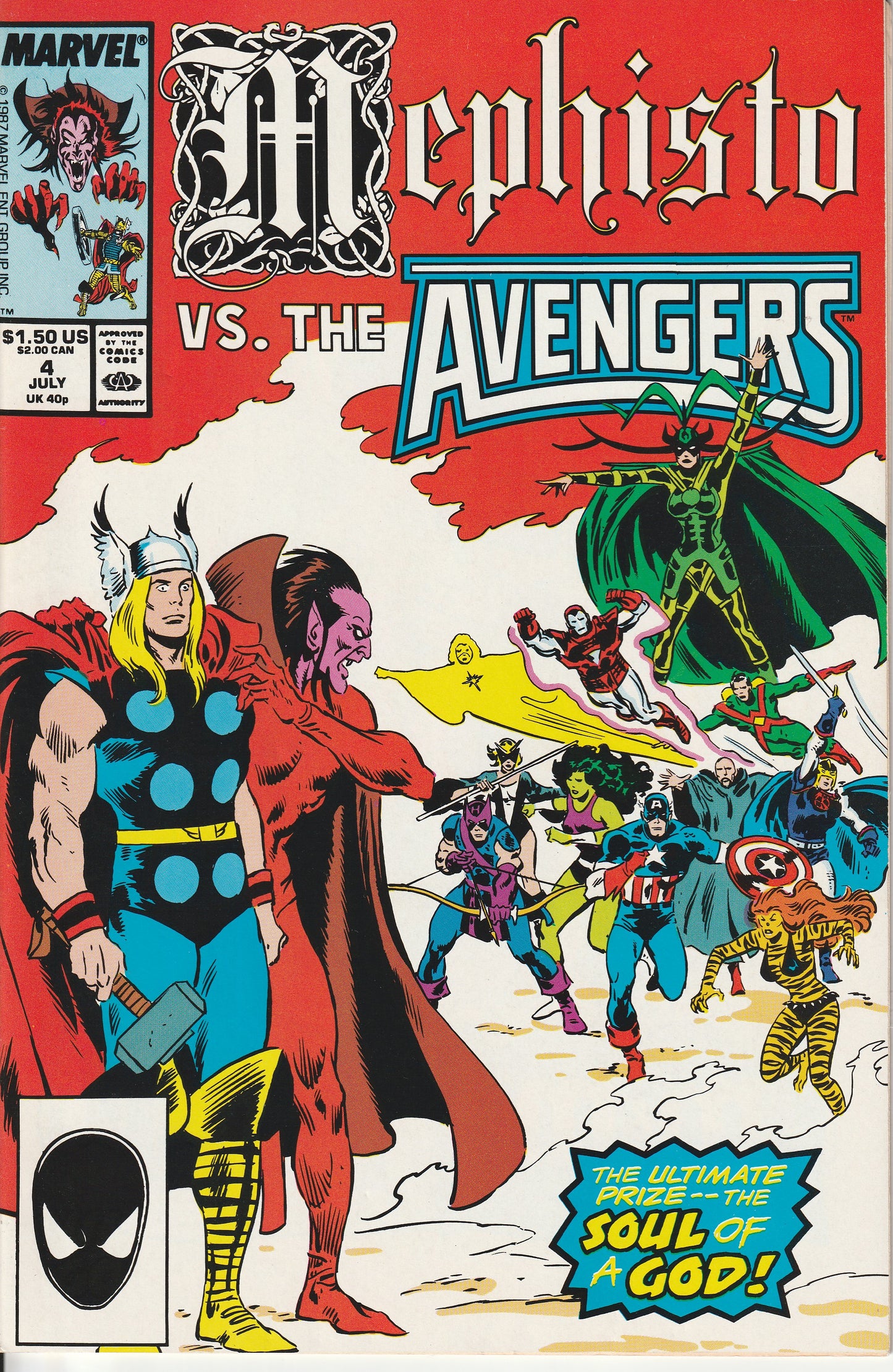 MEPHISTO VS THE AVENGERS #4