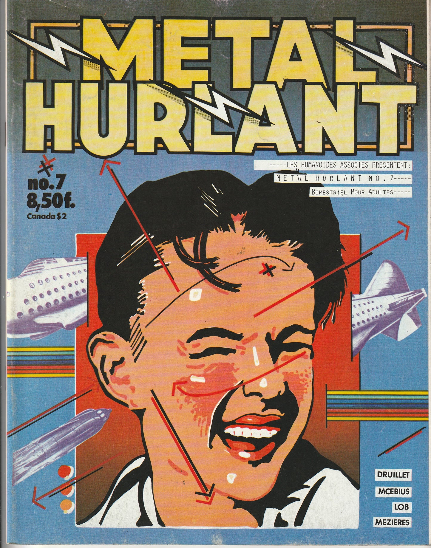 METAL HURLANT #7 - HEAVY METAL - MAY 1976 (8.0)