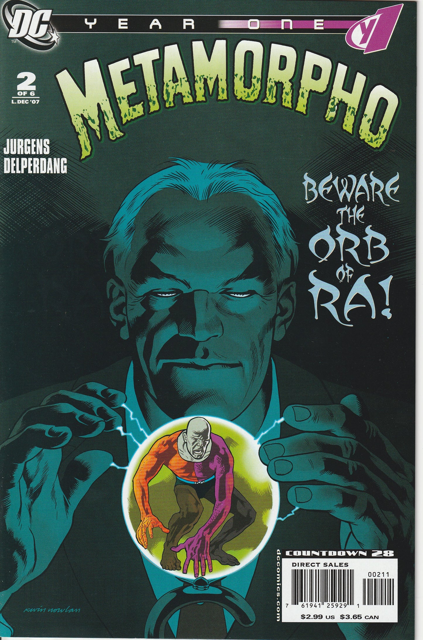 METAMORPHO 1-6 * COMPLETE SET - DC COMICS - OCT 2007