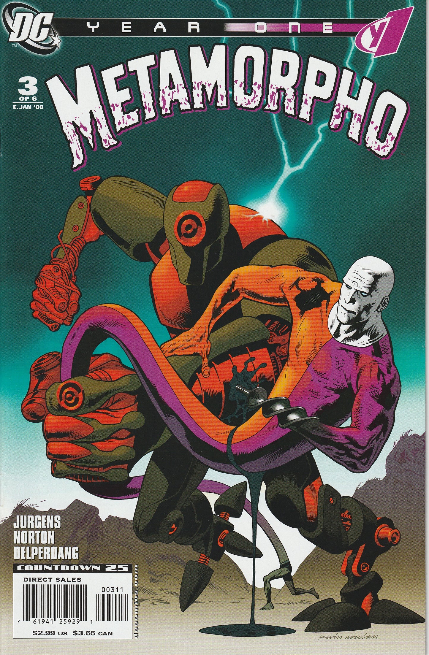 METAMORPHO 1-6 * COMPLETE SET - DC COMICS - OCT 2007