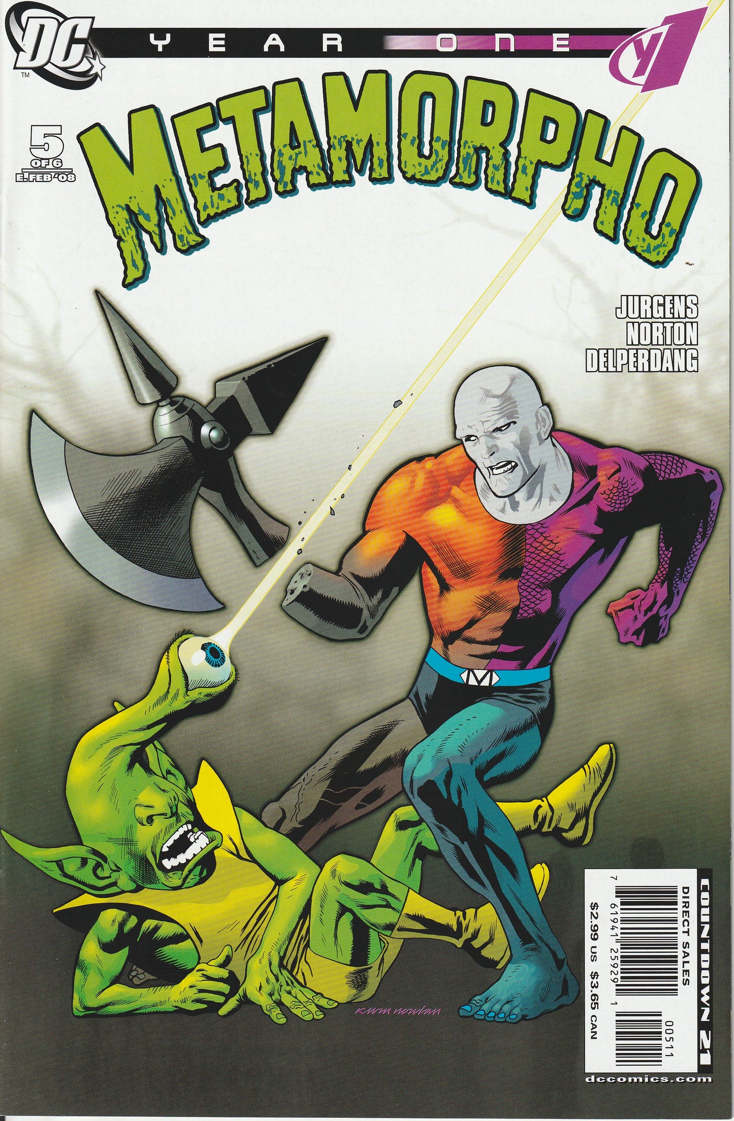 METAMORPHO 1-6 * COMPLETE SET - DC COMICS - OCT 2007