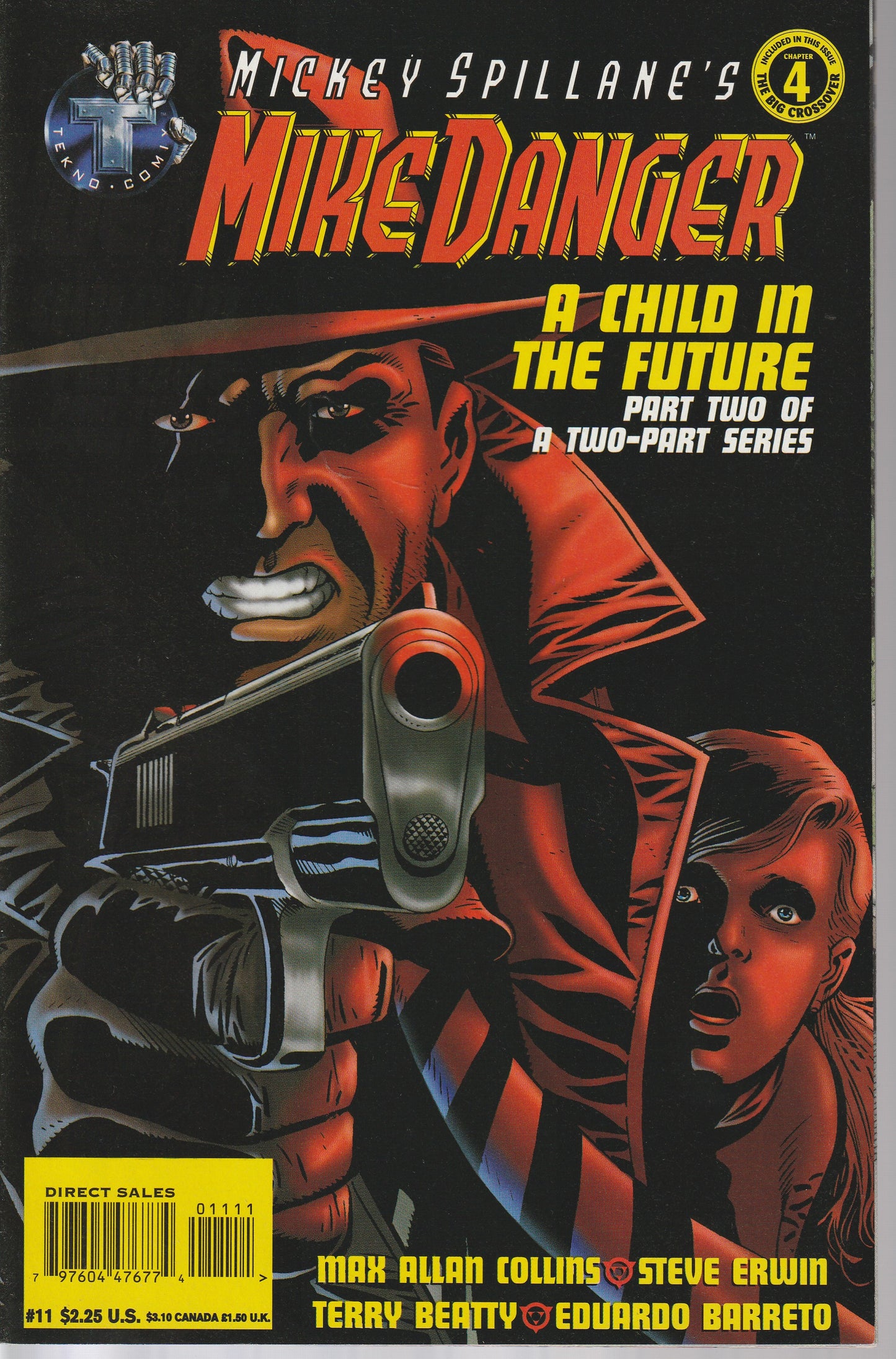 MICKEY SPILLANE'S MIKE DANGER COMIC LOT