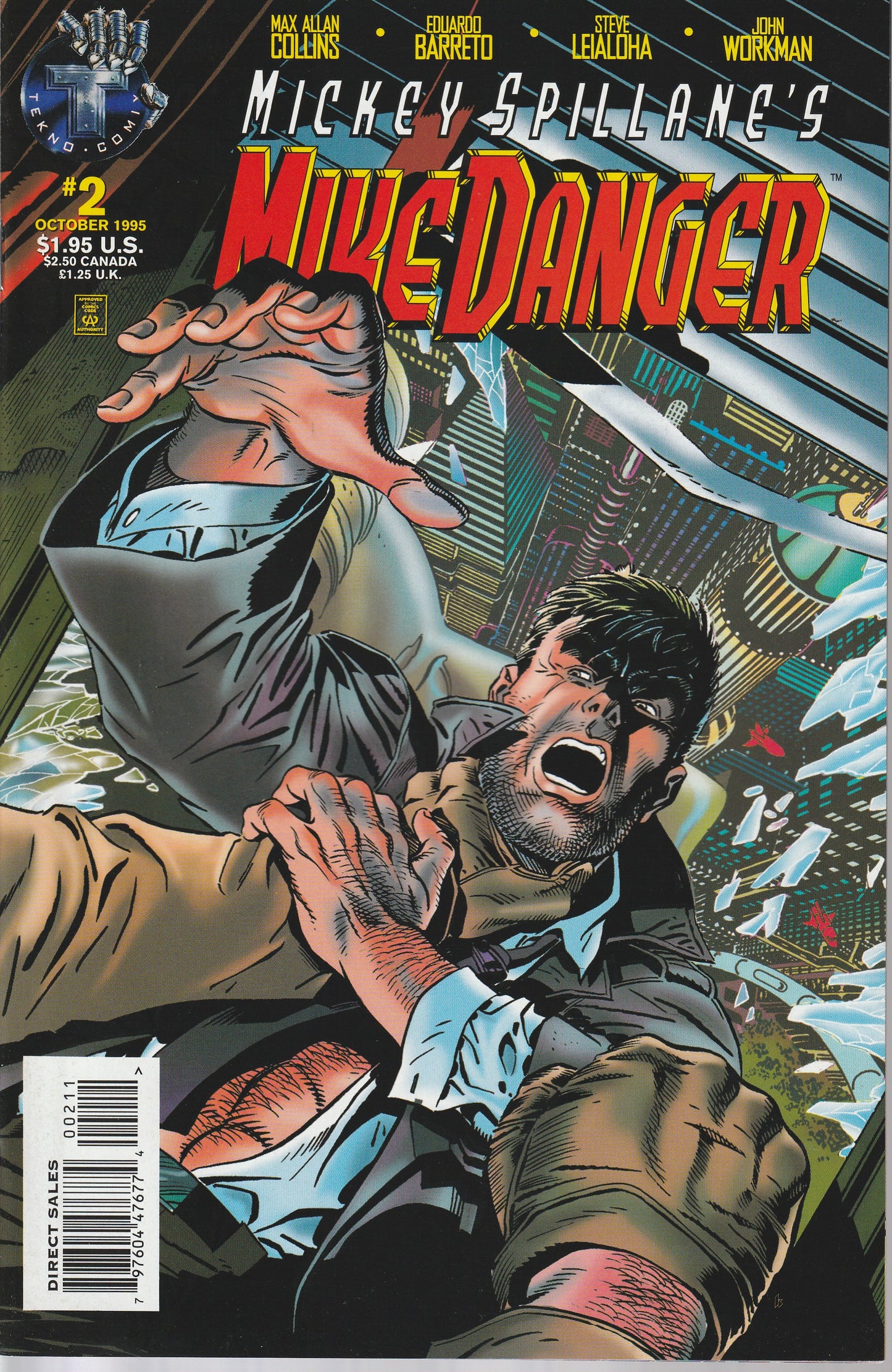 MICKEY SPILLANE'S MIKE DANGER COMIC LOT