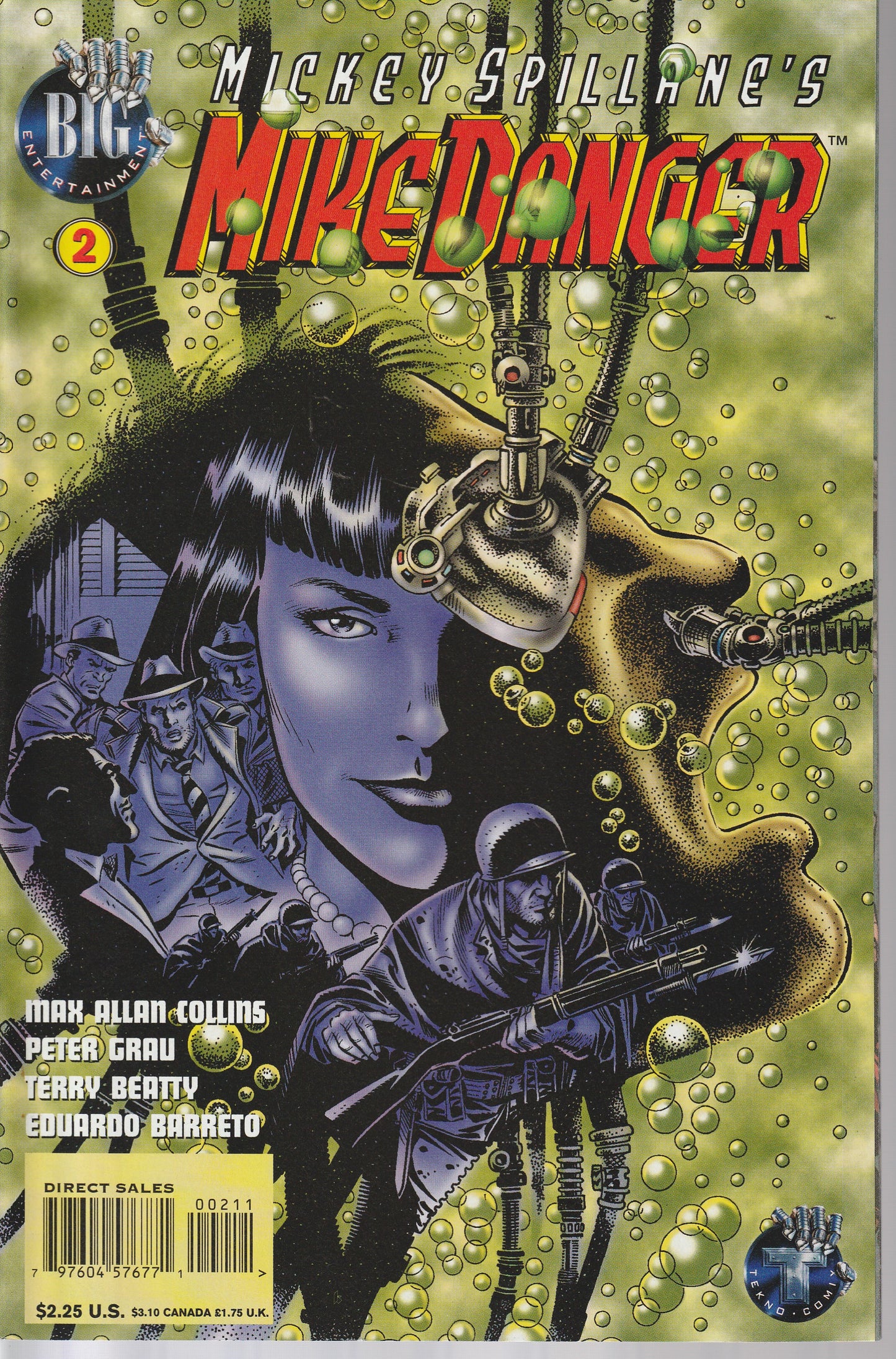 MICKEY SPILLANE'S MIKE DANGER COMIC LOT